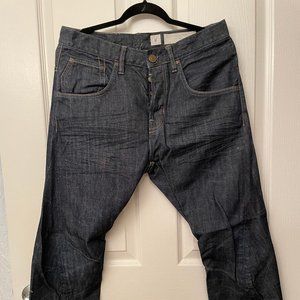 All Saints Dark Blue Jeans